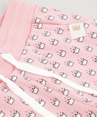 Calca-em-Moletom-Estampada-de-Coroas-Rosa-8837377-Rosa_4