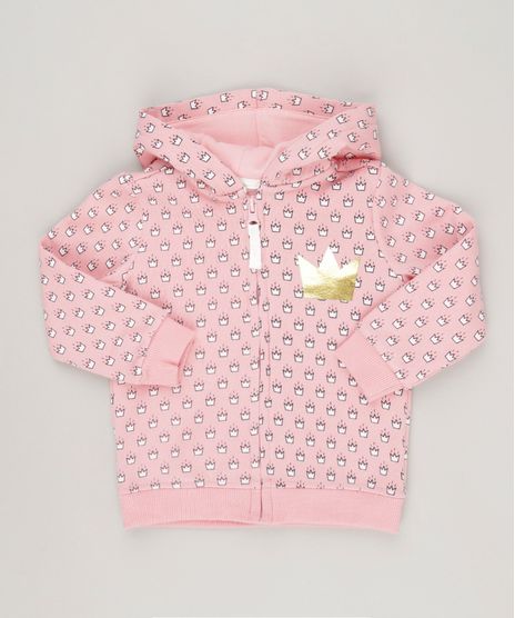 Blusao-em-Moletom-Estampado-de-Coroas-Rosa-8837074-Rosa_1