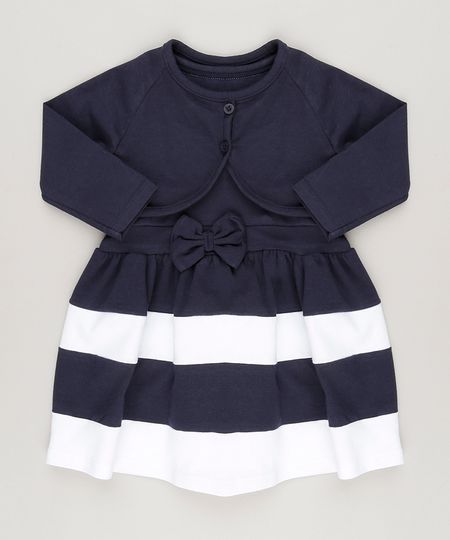 Vestido-com-Laco---Bolero-em-Algodao---Sustentavel-Azul-Marinho-9048216-Azul_Marinho_1