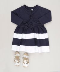 Vestido-com-Laco---Bolero-em-Algodao---Sustentavel-Azul-Marinho-9048216-Azul_Marinho_3
