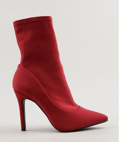 Bota-Meia-com-Bico-Fino-e-Salto-Alto-Vermelha-9060286-Vermelho_1