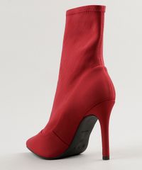 Bota-Meia-com-Bico-Fino-e-Salto-Alto-Vermelha-9060286-Vermelho_3