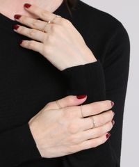 Kit-de-10-Aneis-Texturizados-Dourado-8839011-Dourado_2