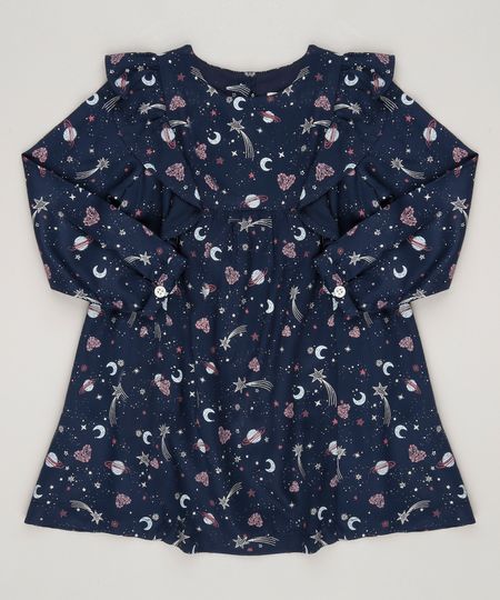 Vestido-Estampado-de-Estrelas-Azul-Marinho-8860220-Azul_Marinho_1
