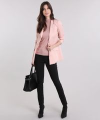 Blazer-Feminino-Longo-Oversized-em-Piquet-Rose-8875198-Rose_3