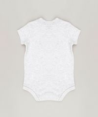 Body-Infantil-Urso-com-Oculos-Interativo-Manga-Curta-em-Algodao---Sustentavel-Cinza-Mescla-Claro-8880257-Cinza_Mescla_Claro_2