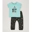 Conjunto-Infantil--de-Camiseta-Manga-Curta-Verde-Agua---Calca-em-Moletom-Estampada-de-Foguetes-em-Algodao---Sustentavel-Preta-8866742-Preto_1