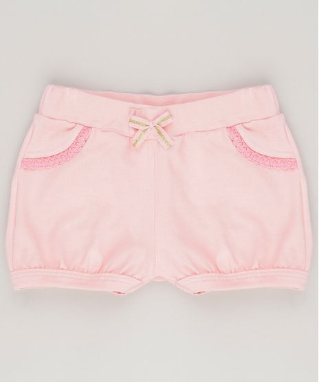 Short-Infantil-Basico-em-Algodao---Sustentavel-Rosa-9058489-Rosa_1