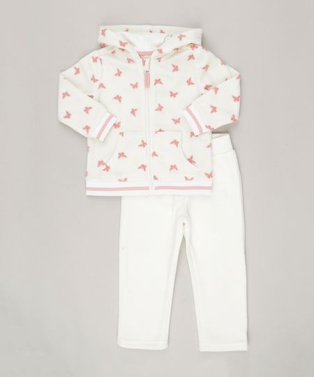 Conjunto-Infantil--de-Blusao-Manga-Longa-Estampado-de-Borboletas---Calca-em-Fleece-Off-White-8838784-Off_White_1 Conjunto-Infantil--de-Blusao-Manga-Longa-Estampado-de-Borboletas---Calca-em-Fleece-Off-White-8838784-Off_White_1