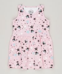 Vestido-Infantil--Minnie-Estampado-de-Borboletas-Sem-Manga-Rosa-9083936-Rosa_1