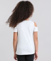 Blusa-Infantil-Open-Shoulder-com-Estampa-de-Estrelas-Manga-Curta-Cinza-Mescla-Claro-9108911-Cinza_Mescla_Claro_2