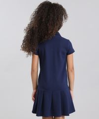 Vestido-Polo-Infantil--com-Bordado-Manga-Curta-em-Piquet-com-Pregas-Azul-Marinho-9014167-Azul_Marinho_2
