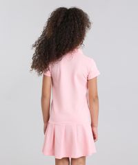 Vestido-Polo-Infantil--com-Bordado-Manga-Curta-em-Piquet-com-Pregas-Rosa-Claro-9014167-Rosa_Claro_2