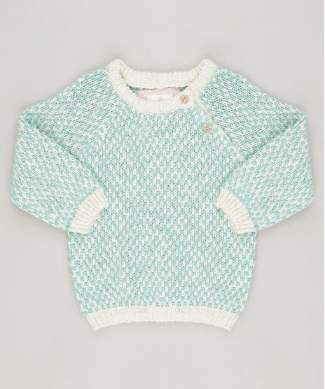 Sueter-Infantil-em-Trico-Gola-Redonda-Manga-Longa-Verde-8820645-Verde_1
