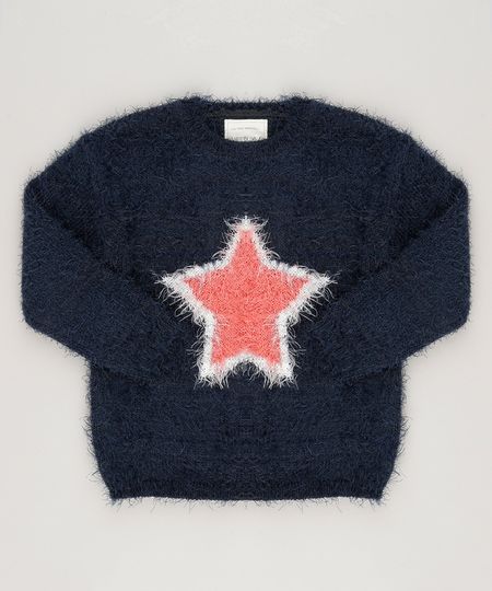 Sueter-Infantil-em-Trico-com-Estampa-de-Estrela-Gola-Redonda-e-Manga-Longa-Azul-Marinho-8844417-Azul_Marinho_1 Sueter-Infantil-em-Trico-com-Estampa-de-Estrela-Gola-Redonda-e-Manga-Longa-Azul-Marinho-8844417-Azul_Marinho_1