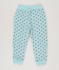 Calca-Infantil-em-Moletom-Estampada-de-Borboletas-Verde-8837288-Verde_2