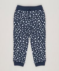 Calca-Infantil-em-Moletom-Estampada-de-Estrelas-Azul-Marinho-8837371-Azul_Marinho_2