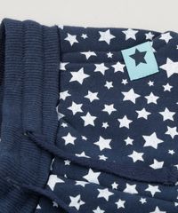 Calca-Infantil-em-Moletom-Estampada-de-Estrelas-Azul-Marinho-8837371-Azul_Marinho_4
