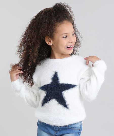 Sueter-Infantil-em-Trico-Estampado-de-Estrelas-Gola-Redonda-e-Manga-Longa-Off-White-8862430-Off_White_1 Sueter-Infantil-em-Trico-Estampado-de-Estrelas-Gola-Redonda-e-Manga-Longa-Off-White-8862430-Off_White_1