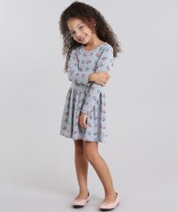 Vestido-Infantil-Estampado-Gola-Redonda-Manga-Longa-em-Algodao---sustentavel-Cinza-Mescla-9048466-Cinza_Mescla_3