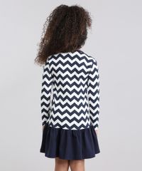 Vestido-Infantil-Estampado-Chevron-Gola-Redonda-Manga-Longa-em-Algodao---sustentavel-Azul-Marinho-9048456-Azul_Marinho_2
