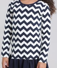 Vestido-Infantil-Estampado-Chevron-Gola-Redonda-Manga-Longa-em-Algodao---sustentavel-Azul-Marinho-9048456-Azul_Marinho_4