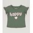 Blusa-Infantil---Happy--com-Paetes-Decote-Careca-Manga-Curta-Babados-Verde-Militar-9081881-Verde_Militar_1