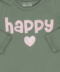 Blusa-Infantil---Happy--com-Paetes-Decote-Careca-Manga-Longa--Verde-Militar-9081880-Verde_Militar_4