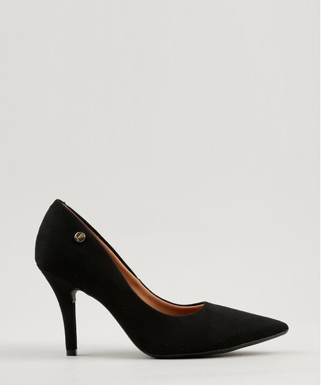Scarpin-Feminino-Salto-Medio-Vizzano-em-Camurca-Preto-9049022-Preto_1