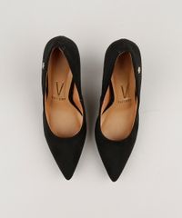 Scarpin-Feminino-Salto-Medio-Vizzano-em-Camurca-Preto-9049022-Preto_4