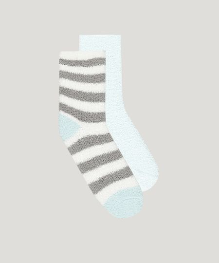 Kit-de-2-Meias-Feminina-em-Plush-Multicor-8900279-Multicor_1 Kit-de-2-Meias-Feminina-em-Plush-Multicor-8900279-Multicor_1