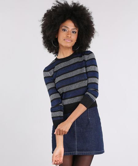 Sueter-Listrado-com-Brilho-Azul-Escuro-8894410-Azul_Escuro_1 Sueter-Listrado-com-Brilho-Azul-Escuro-8894410-Azul_Escuro_1