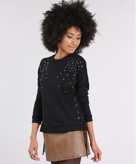 Blusao-em-Moletom-com-Estrelas-Preto-8892828-Preto_1