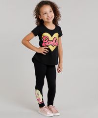 Calca-Legging-Barbie-em-Algodao---Sustentavel-Preta-8605191-Preto_3