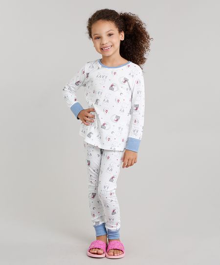 Pijama-Estampado-Corujinhas-em-algodao---sustentavel-Off-white-9045409-Off_White_1