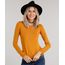 Sueter-Feminino-em-Trico-Manga-Longa-Gola-Redonda-Amarelo-Escuro-8840349-Amarelo_Escuro_1