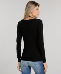 Sueter-Feminino-em-Trico-Manga-Longa-Gola-V-Preto-8839909-Preto_2