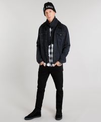 Camisa-Masculina-Xadrez-Manga-Longa-Branca-8448783-Branco_3