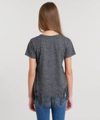 Blusa-Infantil-com-Franjas--Wish-On-A-Star--Decote-Redondo-Manga-Curta-Cinza-Mescla-Escuro-9036429-Cinza_Mescla_Escuro_2