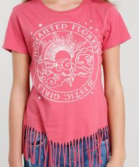 Blusa-Infantil-com-Franjas--Enchanted-Florest--Decote-Redondo-Manga-curta-Rosa-9036429-Rosa_4