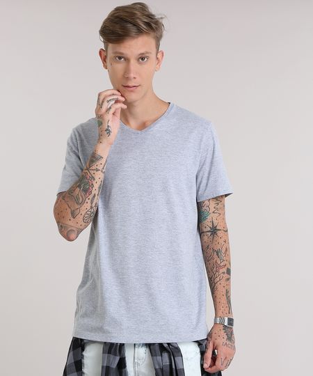 Camiseta-Masculina-Basica-Manga-Curta-Gola-Careca-Cinza-Mescla-8480548-Cinza_Mescla_1 Camiseta-Masculina-Basica-Manga-Curta-Gola-Careca-Cinza-Mescla-8480548-Cinza_Mescla_1