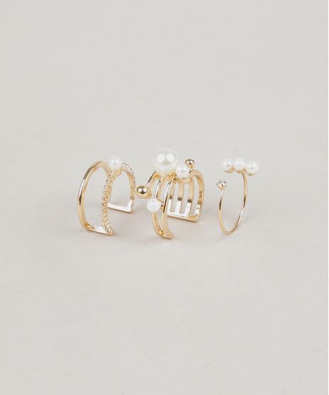 Kit-de-3-Aneis-Feminino-Dourado-8839737-Dourado_1