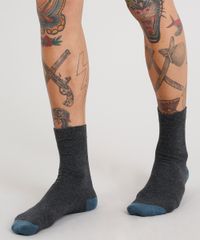 Meia-Masculina-Cano-Longo-Cinza-Mescla-Escuro-8911649-Cinza_Mescla_Escuro_2