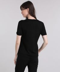 Blusa-Feminina-em-Trico-com-Bordado-Manga-Curta-Gola-Redonda-Preta-8874214-Preto_2
