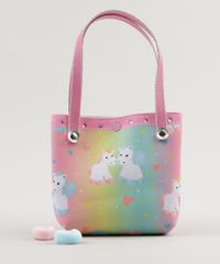 Bolsa-Estampada-de-Unicornio---Elasticos-de-Cabelo-Rosa-9116879-Rosa_1