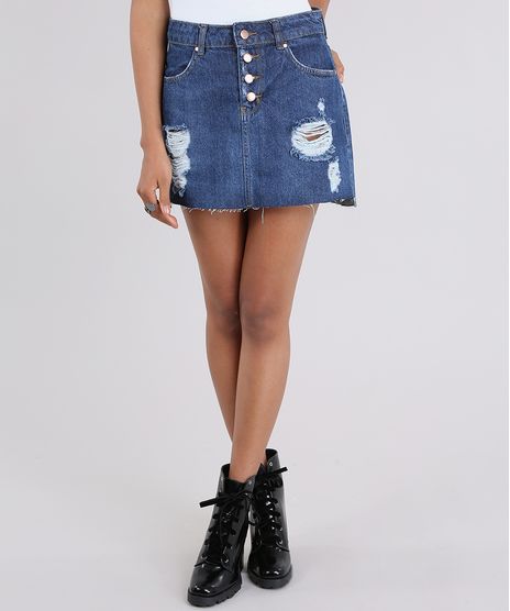 Saia-Jeans-Destroyed-Azul-Medio-9006251-Azul_Medio_1