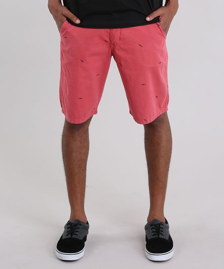 Bermuda-Estampada-de-Tubaroes-com-Cinto-Cadarco-Listrado-Vermelha-8944181-Vermelho_1
