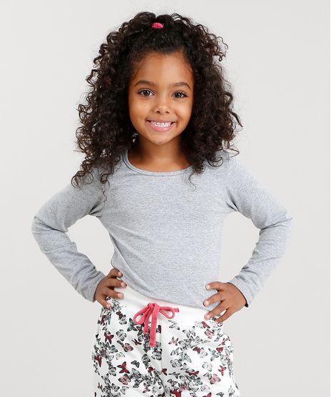 Blusa-Infantil-Basica-Manga-Longa-Decote-Redondo-em-Algodao---Sustentavel-Cinza-Mescla-9048700-Cinza_Mescla_1
