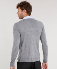 Sueter-Masculino-em-Trico-Manga-Longa-Gola-V-Cinza-Mescla-8848889-Cinza_Mescla_2 Sueter-Masculino-em-Trico-Manga-Longa-Gola-V-Cinza-Mescla-8848889-Cinza_Mescla_2