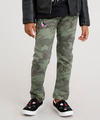 Calca-Infantil-Estampada-Camuflada-com-Bordado-de-Borboletas-Verde-Militar-9035504-Verde_Militar_1